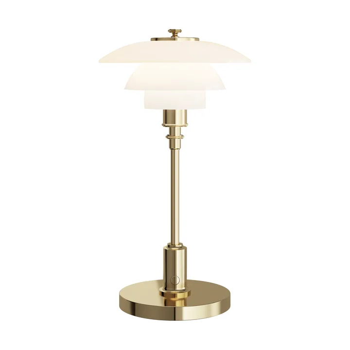 Lampe de table portable PH 1/1 - Plaqué en laiton - Louis Poulsen