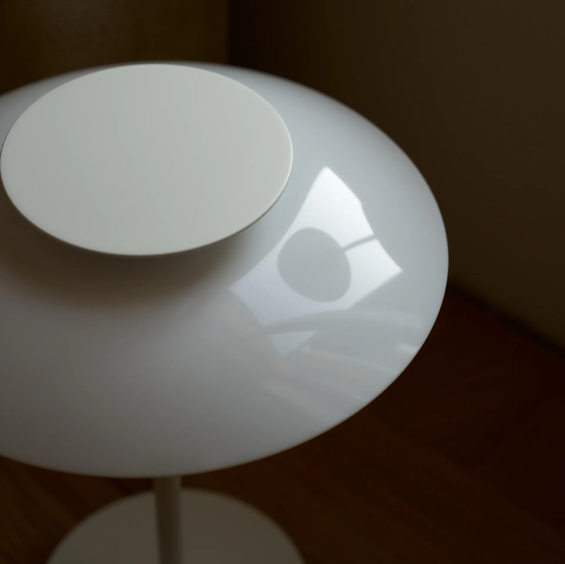 Lampe de table portable PH 80, Verre opalin blanc, blanc Louis Poulsen