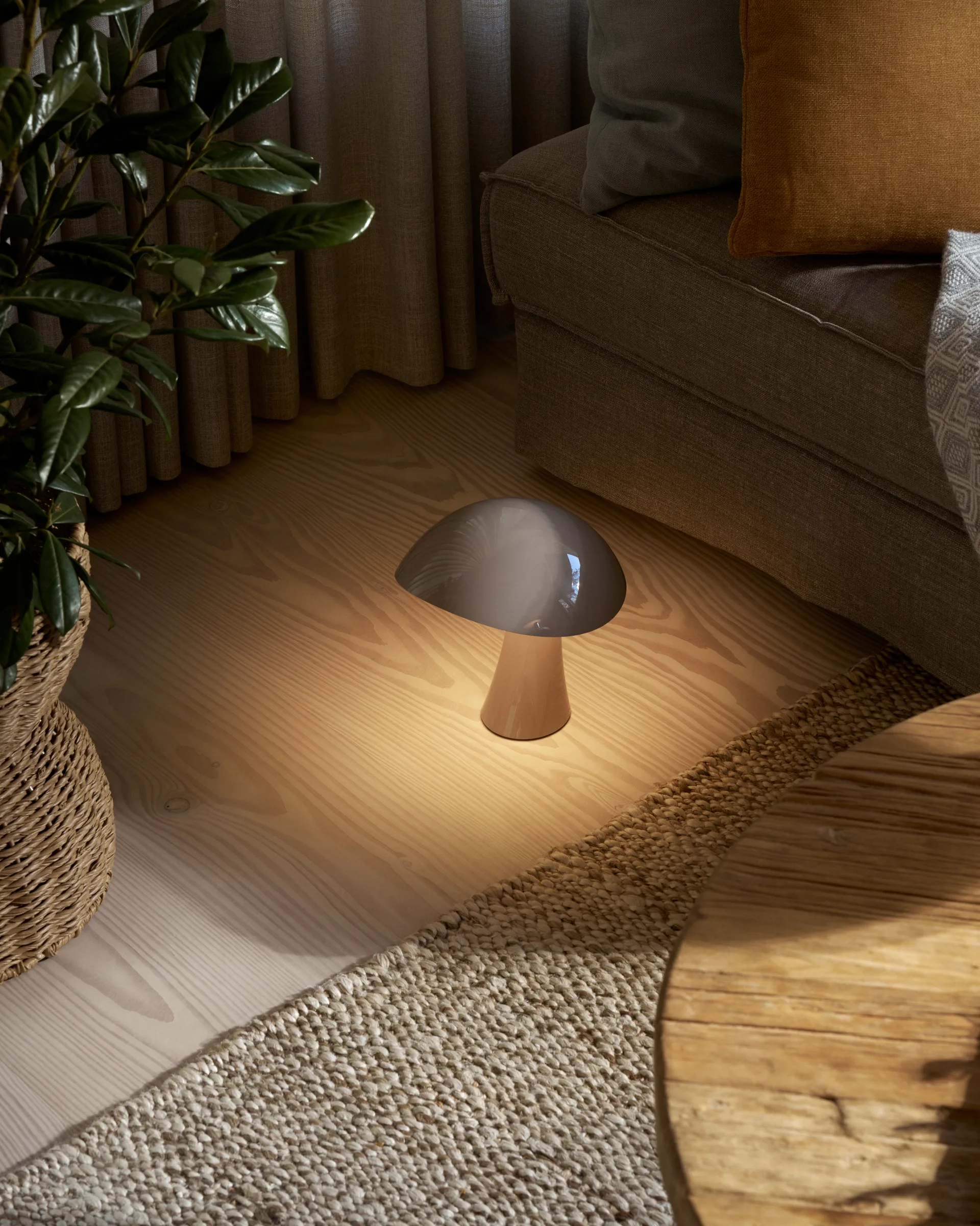 Lampe de table portable Rumee 220, Earth Grey Louis Poulsen