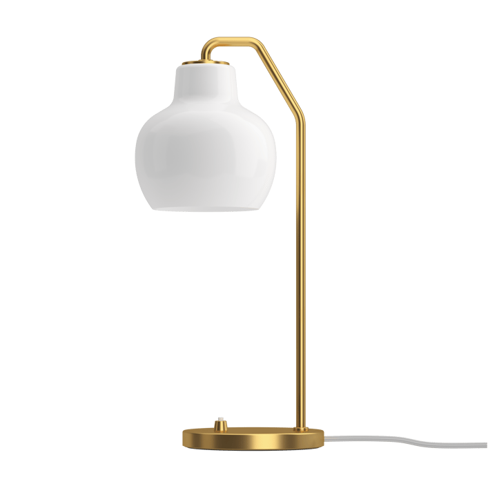 Lampe de table VL Ring Crown Ø15 cm - Laiton-verre opale - Louis Poulsen
