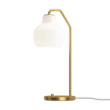 Lampe de table VL Ring Crown Ø15 cm - Laiton-verre opale - Louis Poulsen