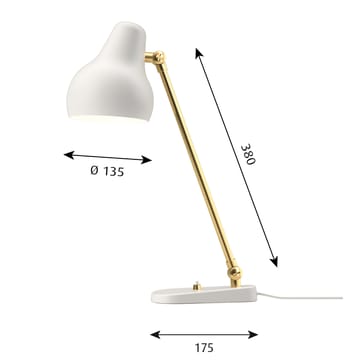 Lampe de table VL38 - Blanc - Louis Poulsen