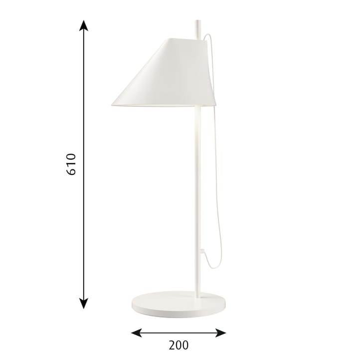 Lampe de table Yuh - Blanc - Louis Poulsen
