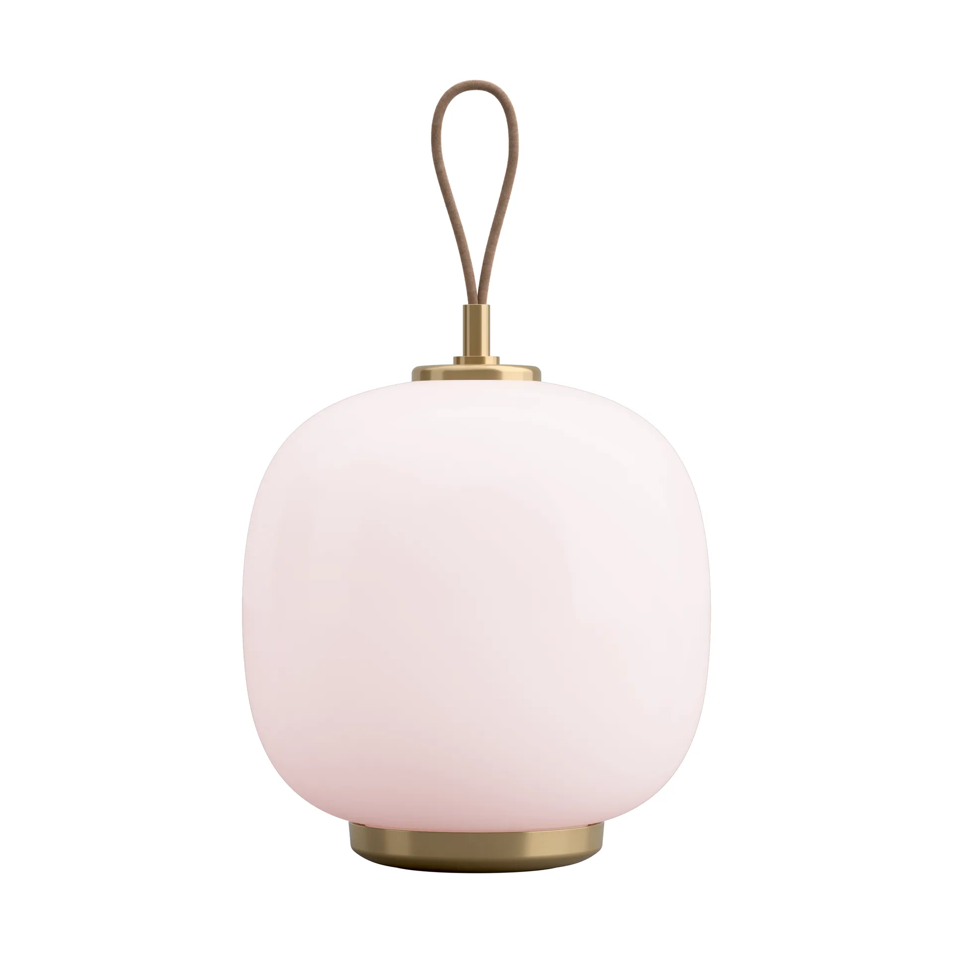 Lampe portable VL45 Radiohus Ø17,5 cm, Brass-pale rose glass Louis Poulsen