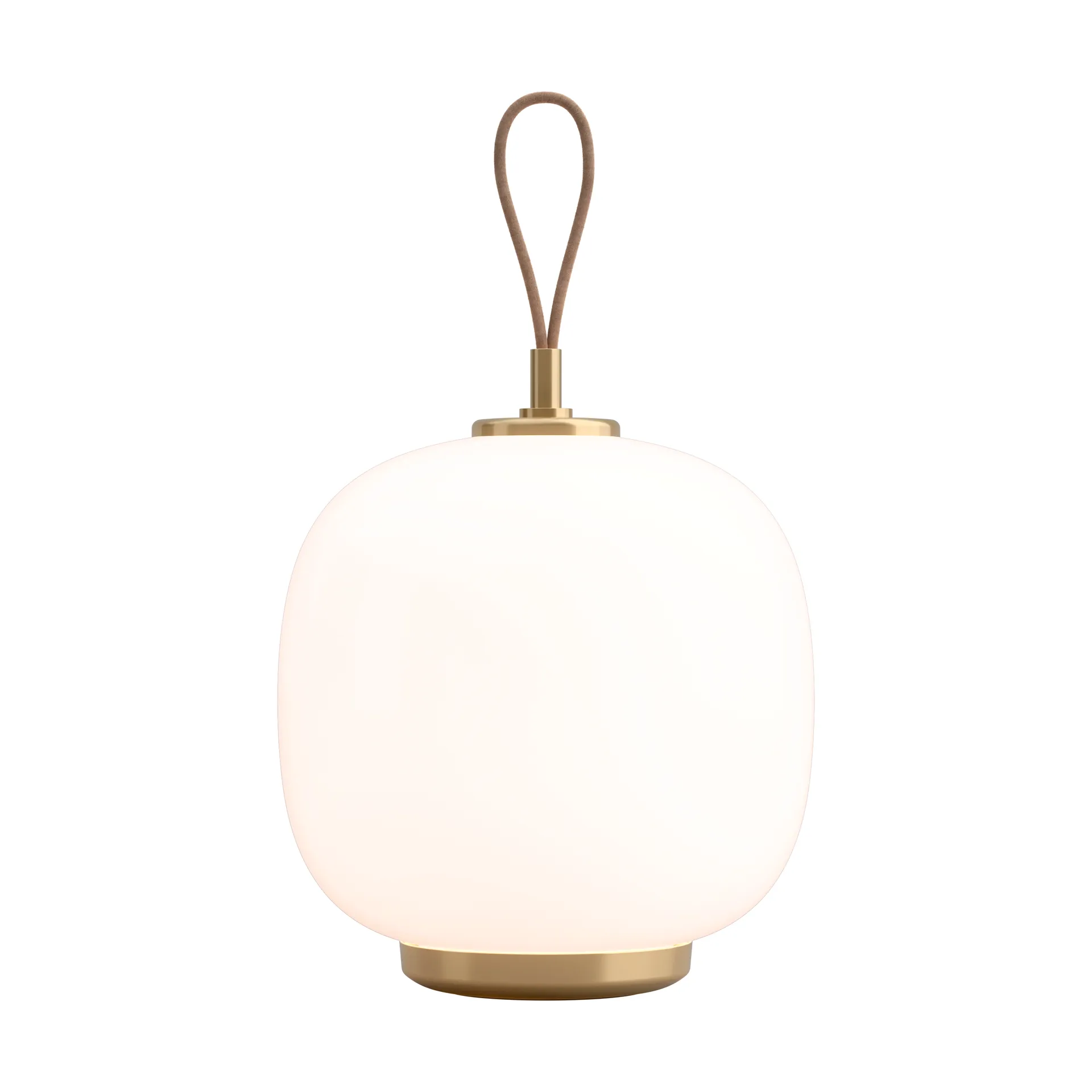 Lampe portable VL45 Radiohus Ø17,5 cm, Brass-pale rose glass Louis Poulsen