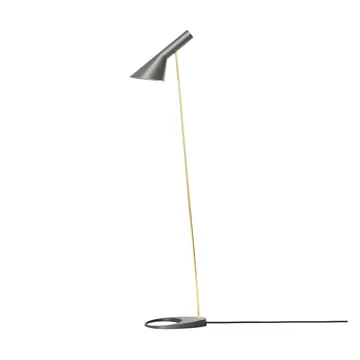 Lampe sur pied AJ - Brass-warm grey - Louis Poulsen