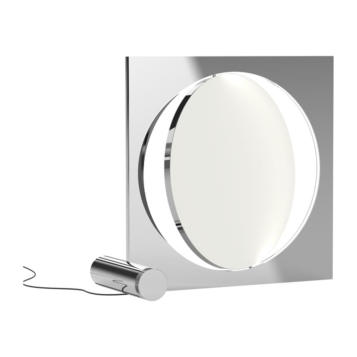 Lampe sur pied Moonsetter - Chromé brillant-blanc - Louis Poulsen