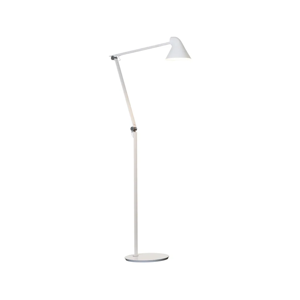 Lampe sur pied NJP, Blanc, LED, 3000k Louis Poulsen