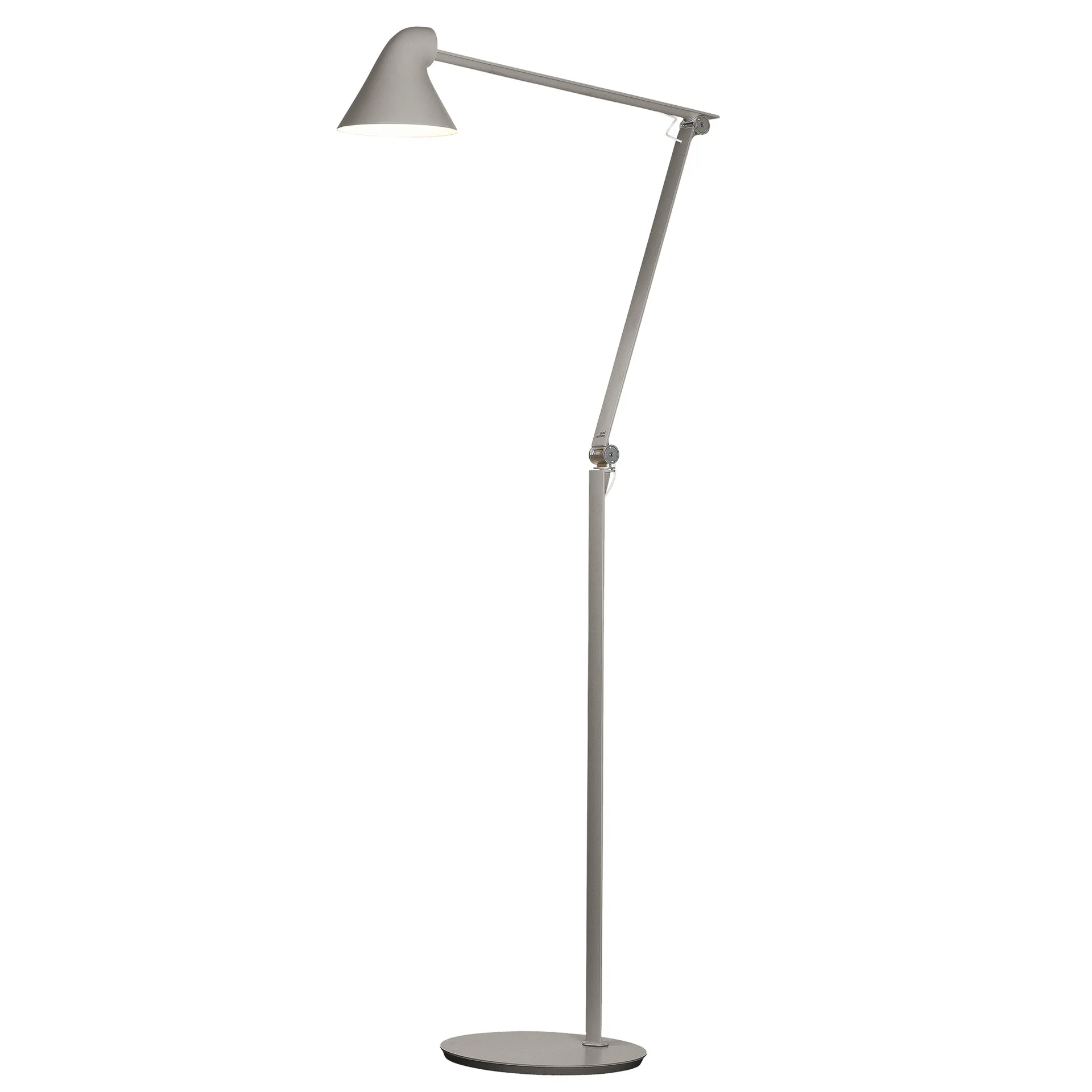 Lampe sur pied NJP, Gris clair Louis Poulsen