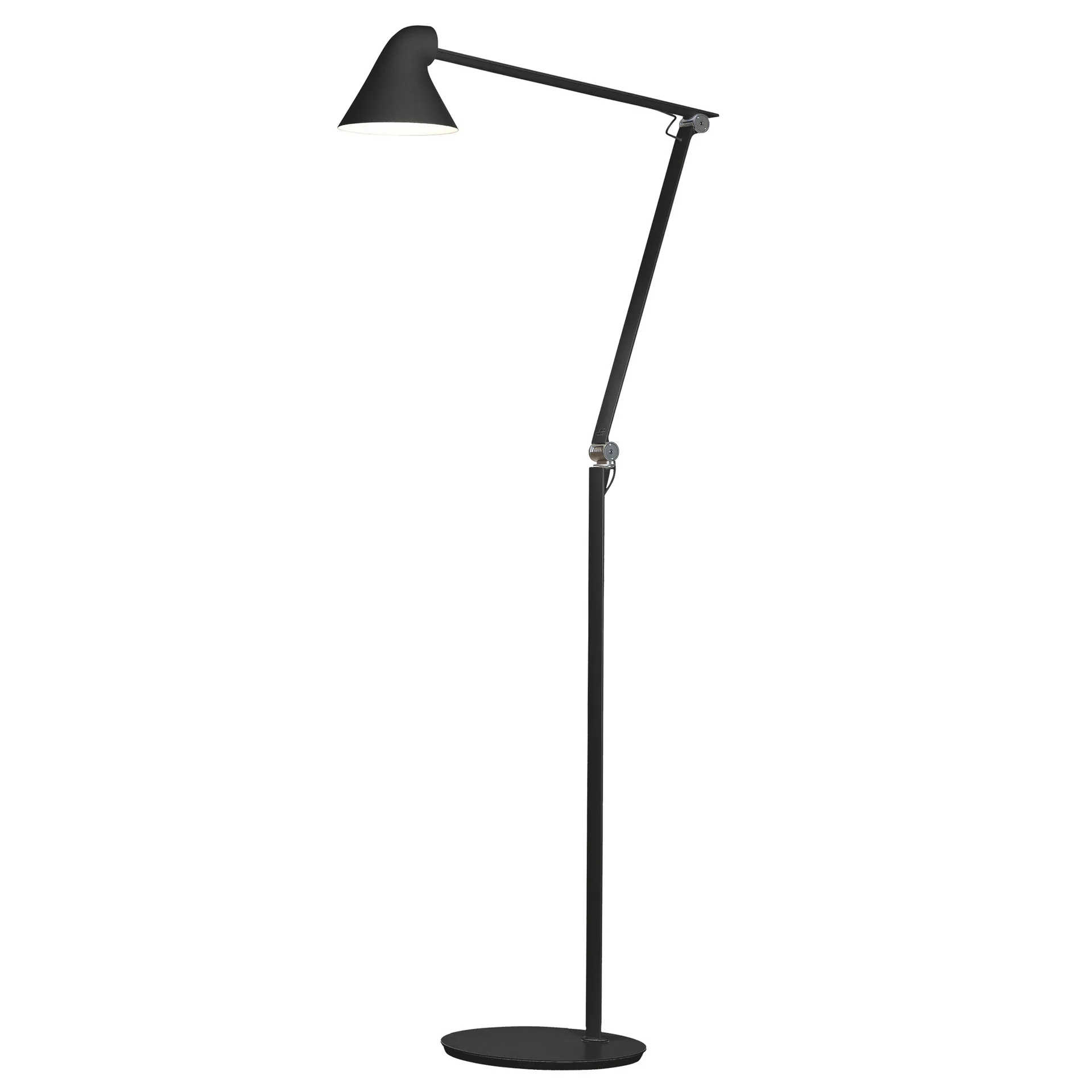 Lampe sur pied NJP, Noir Louis Poulsen