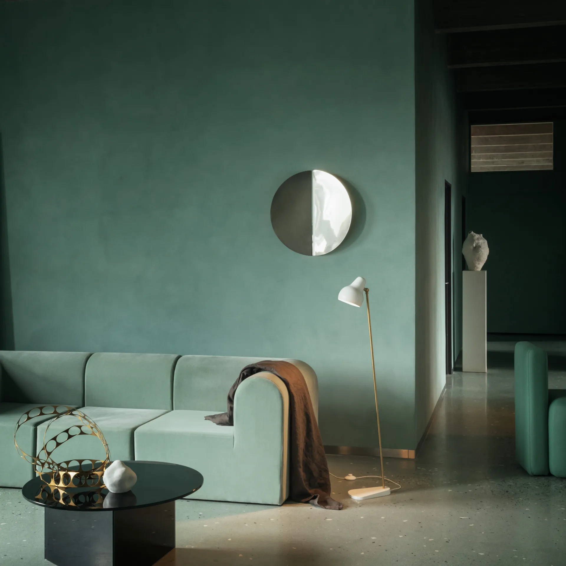 Lampe sur pied VL38, Blanc Louis Poulsen