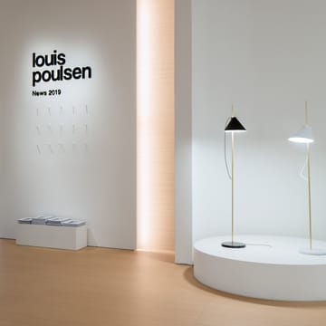 Lampe sur pied Yuh - Blanc-Laiton - Louis Poulsen
