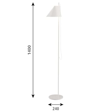 Lampe sur pied Yuh - Blanc - Louis Poulsen