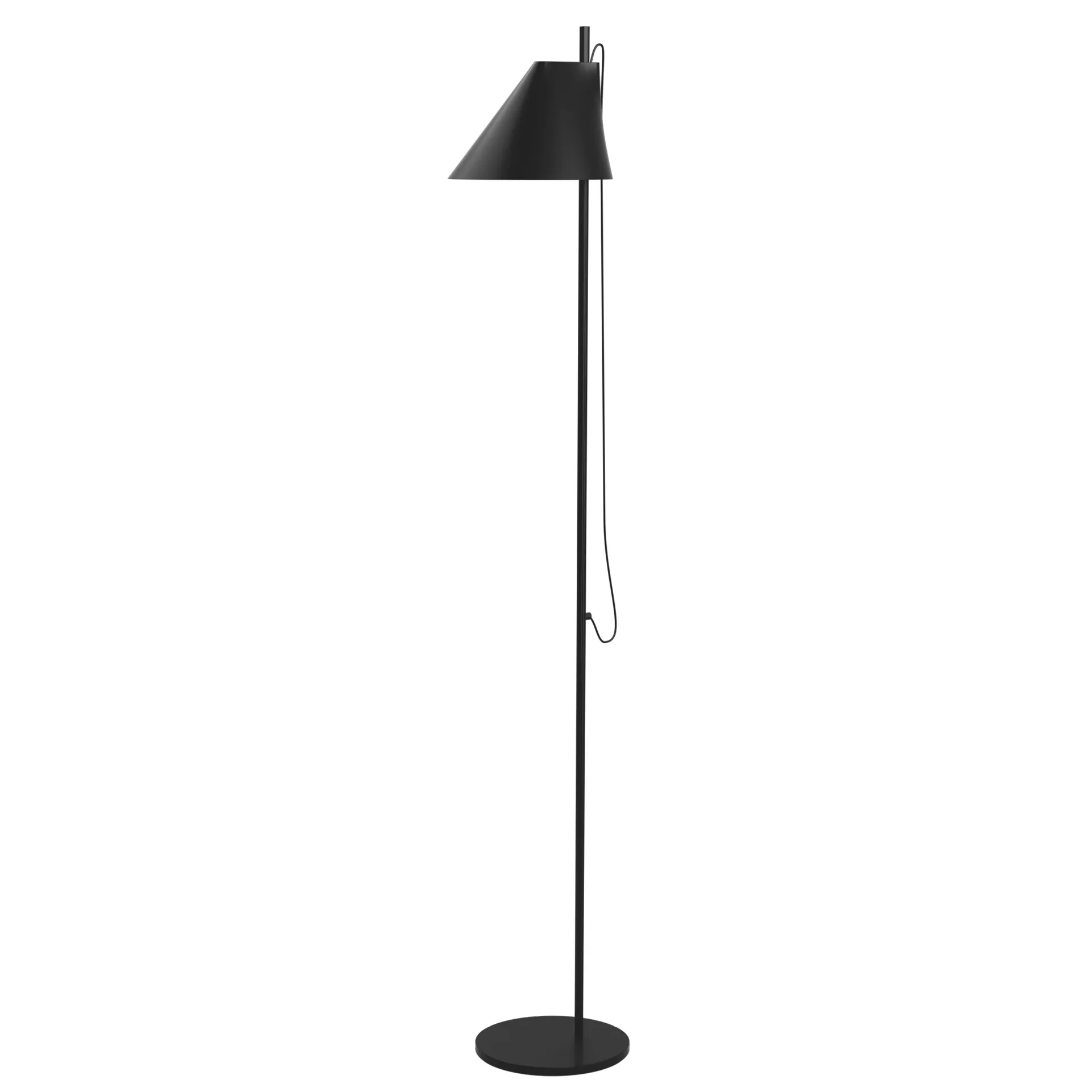 Lampe sur pied Yuh, Noir Louis Poulsen