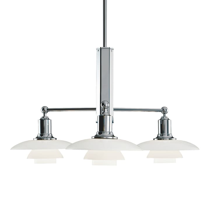 Lustre PH 2/1, Chromé brillant Louis Poulsen