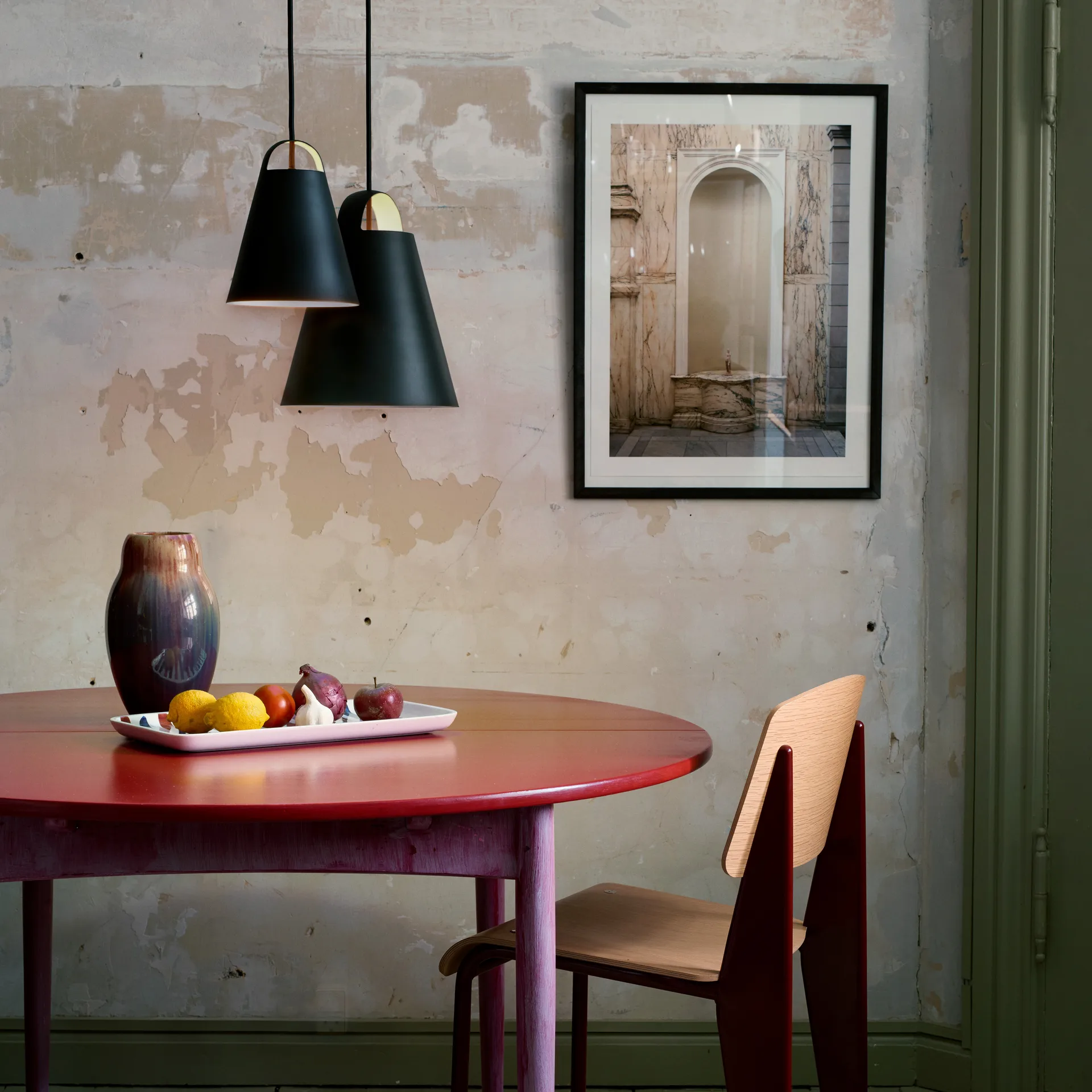 Suspension Above Ø25cm, Noir Louis Poulsen