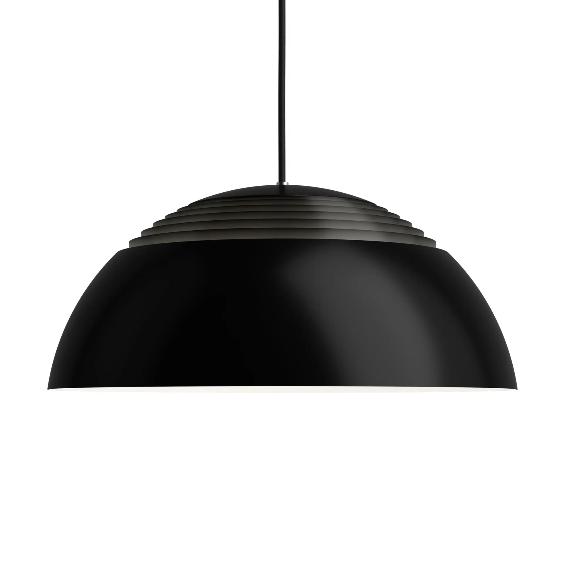Suspension AJ Royal Ø50cm, Noir Louis Poulsen