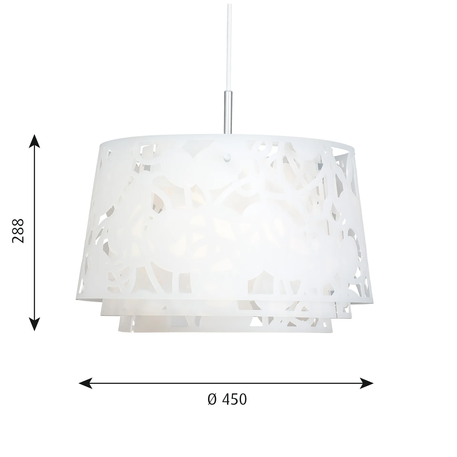 Suspension Collage Ø45cm, Blanc Louis Poulsen