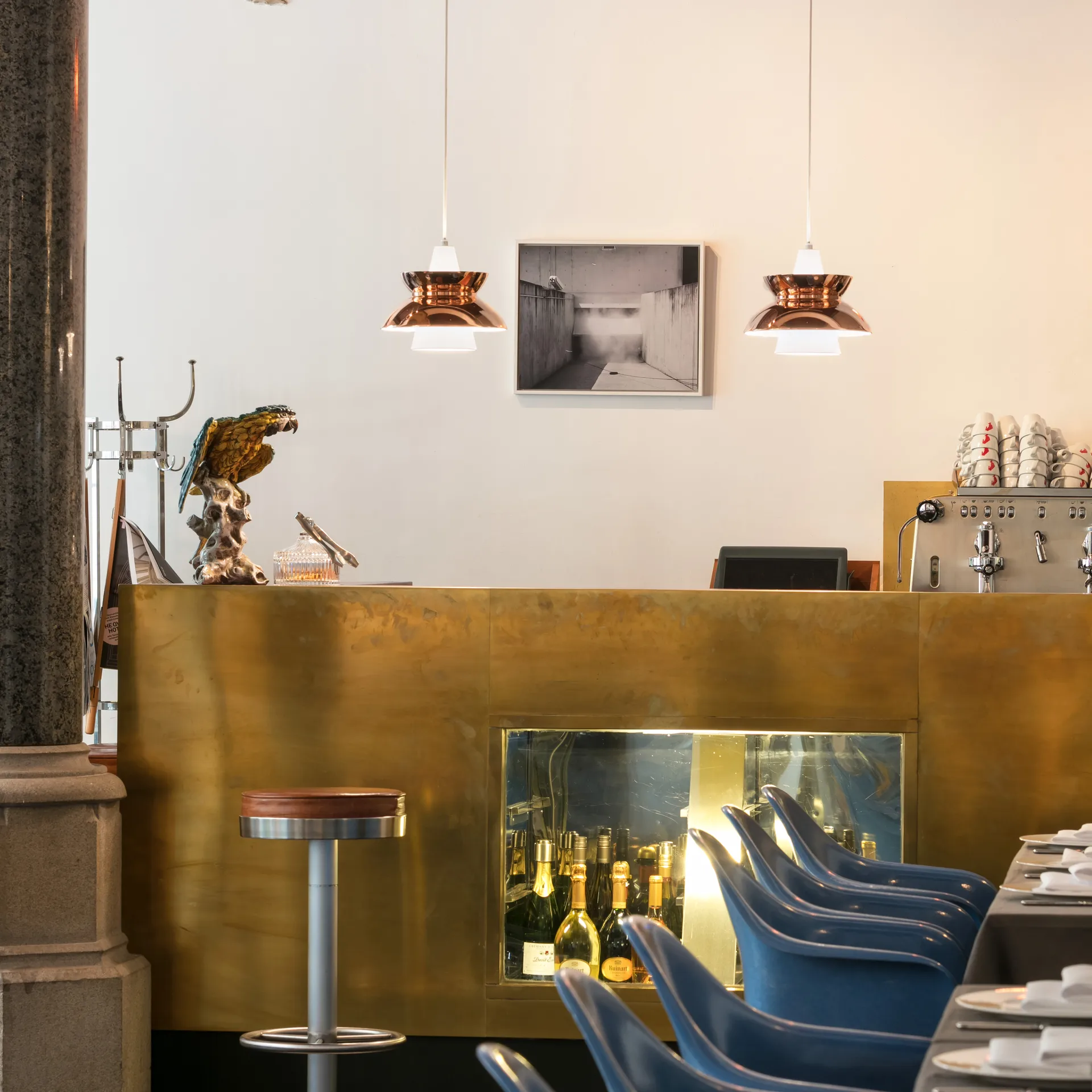 Suspension Doo-Wop Pendelleuchte métal, Cuivre Louis Poulsen