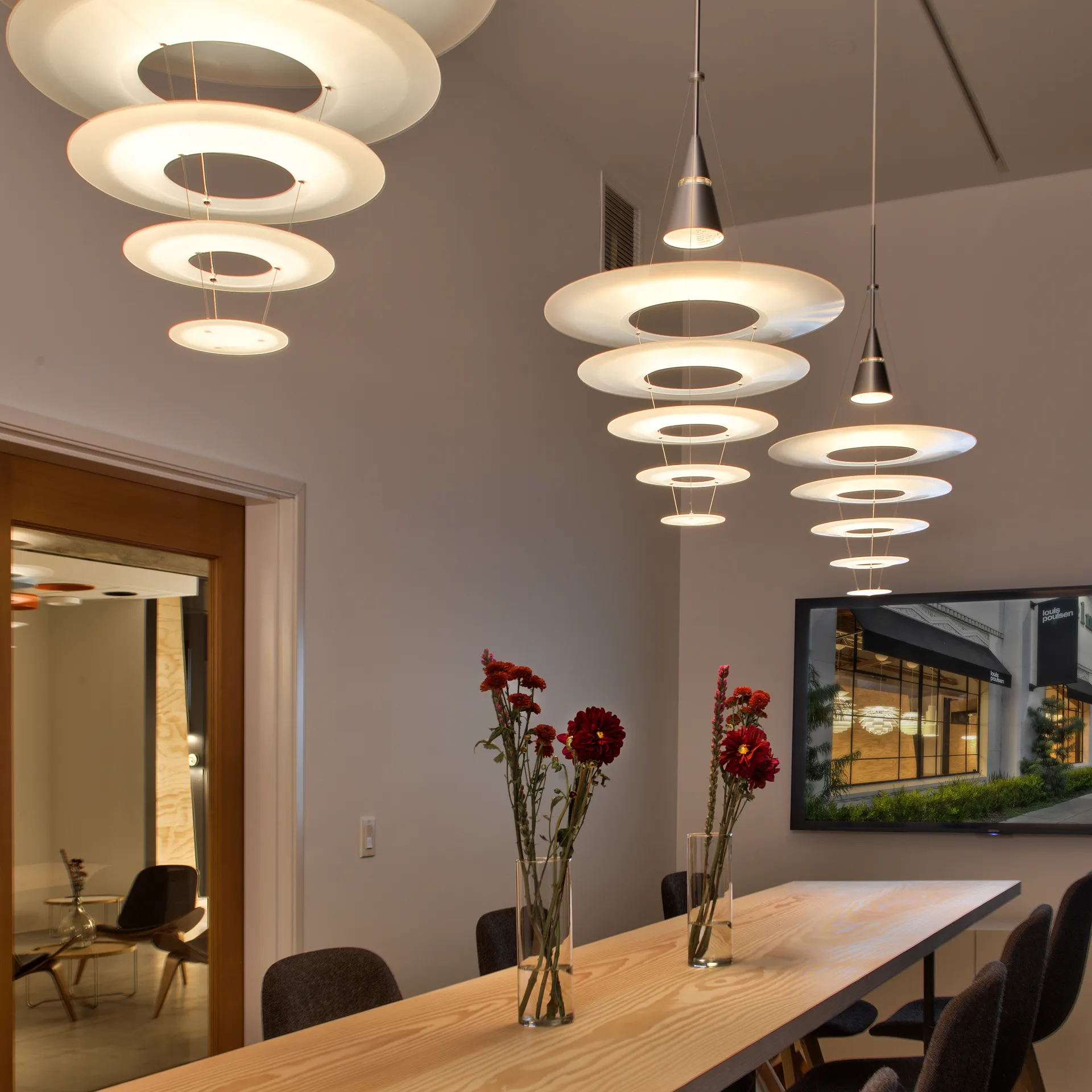 Suspension Enigma 545, Blanc Louis Poulsen