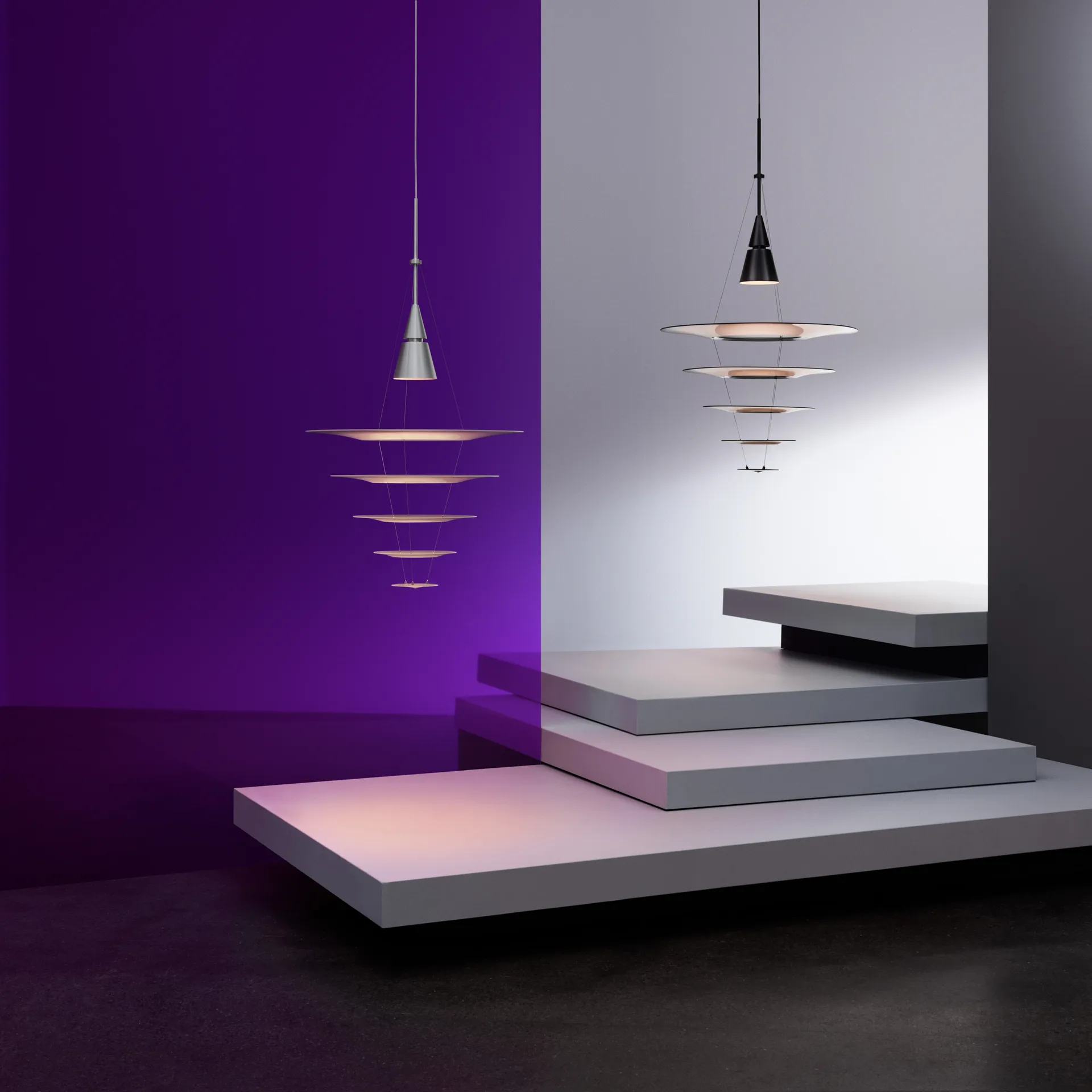 Suspension Enigma 545, Noir Louis Poulsen