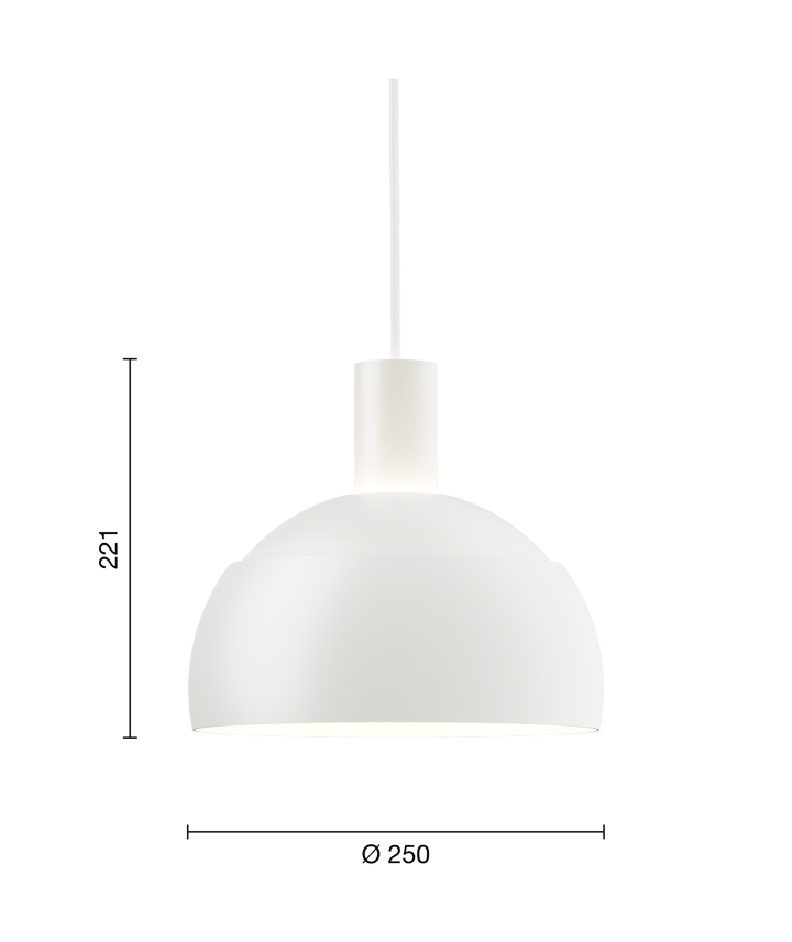 Suspension FJ Elements Ø25 cm, White Louis Poulsen