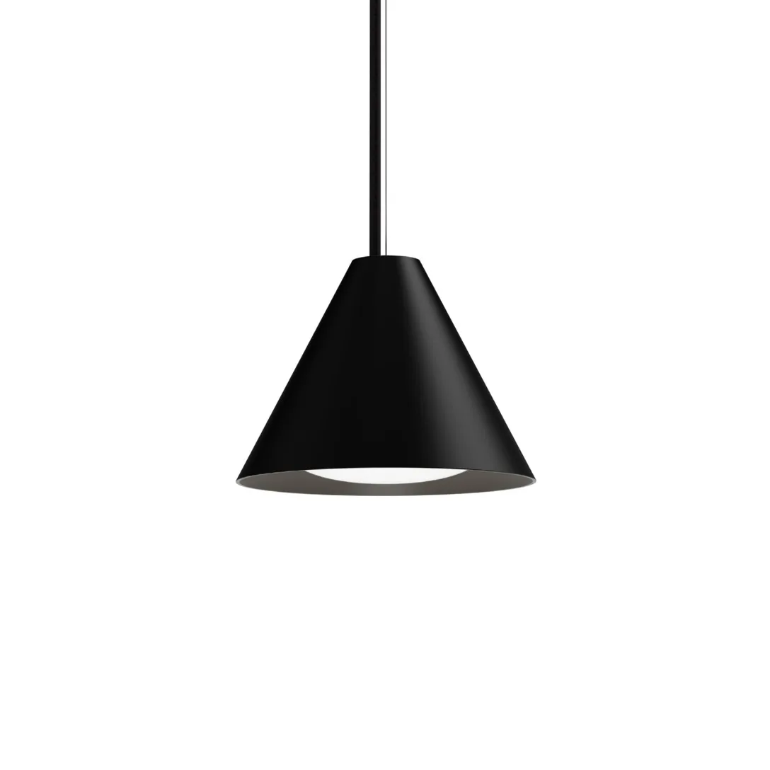 Suspension Keglen Ø17,5 cm, Noir Louis Poulsen