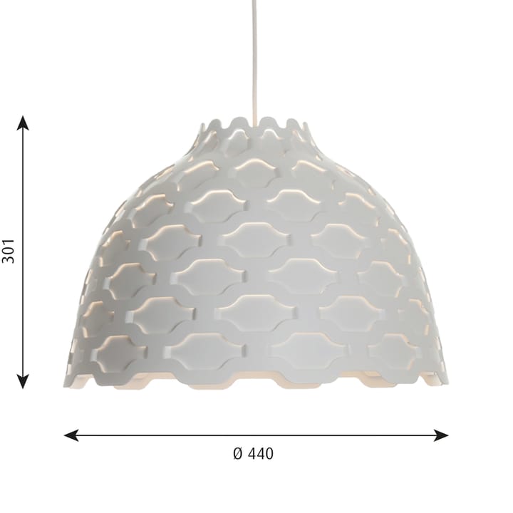 Suspension LC Shutters Ø44cm - Blanc - Louis Poulsen