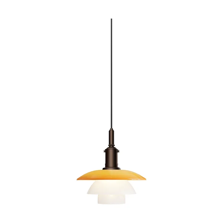 Suspension PH 3/3 Centenary Edition - Amber-Opal white - Louis Poulsen