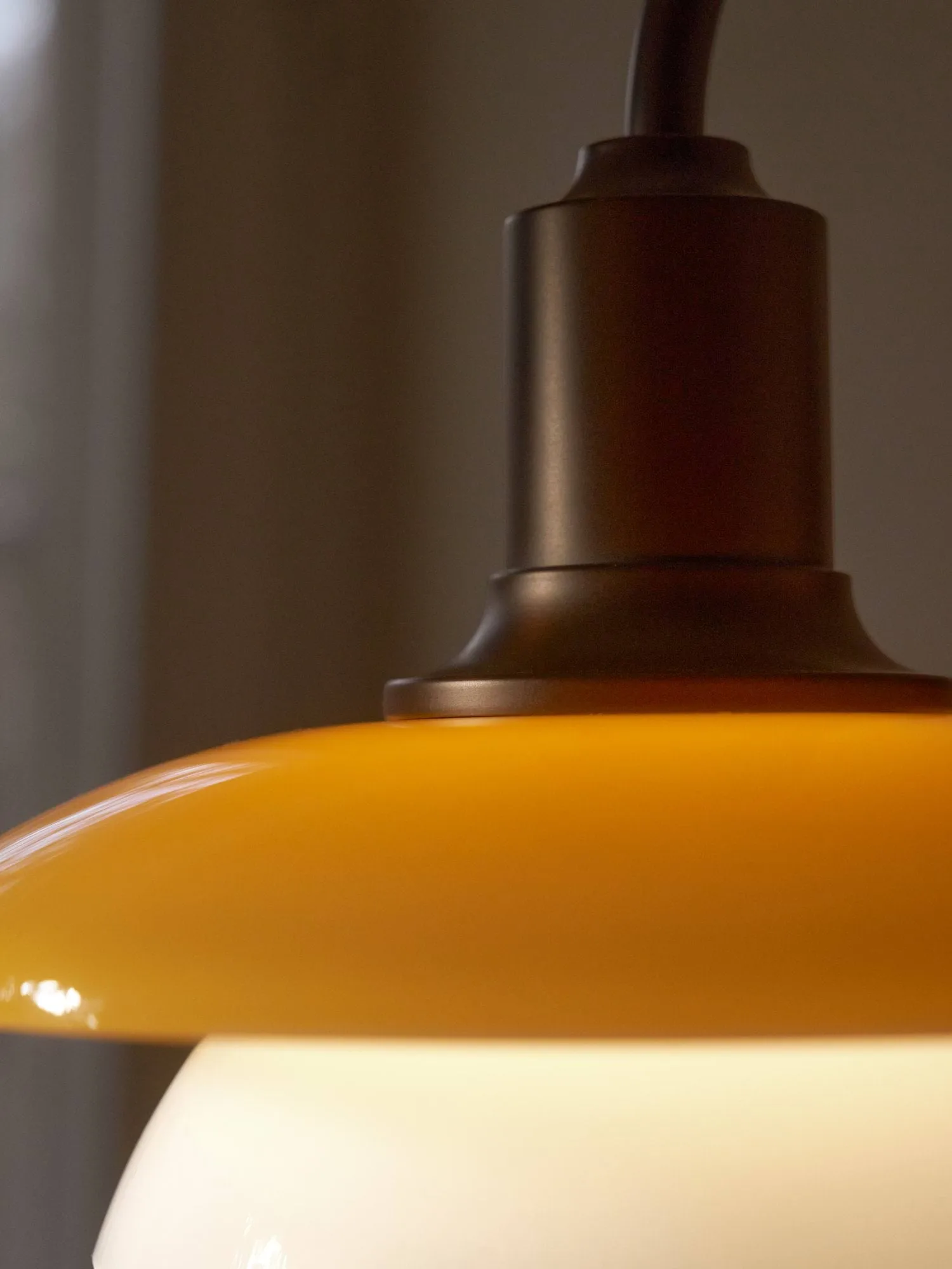 Suspension PH 3/3 Centenary Edition, Amber-Opal white Louis Poulsen