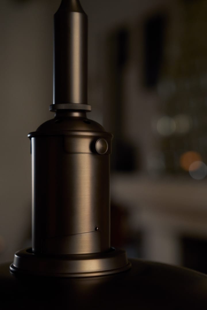 Suspension PH 3/3 Luna, Aged brass-verre opale Louis Poulsen