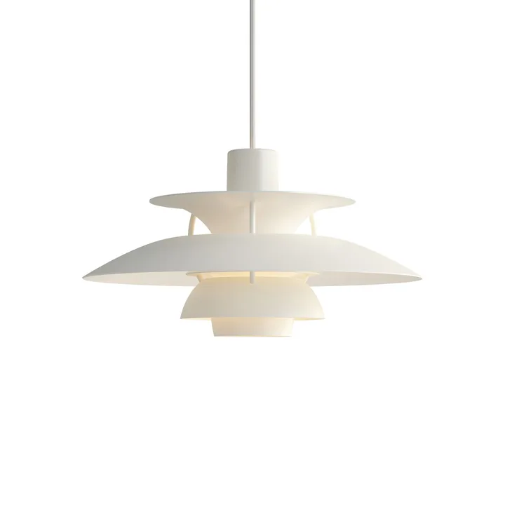 Suspension PH 5 - Ø300, Blanc - Louis Poulsen
