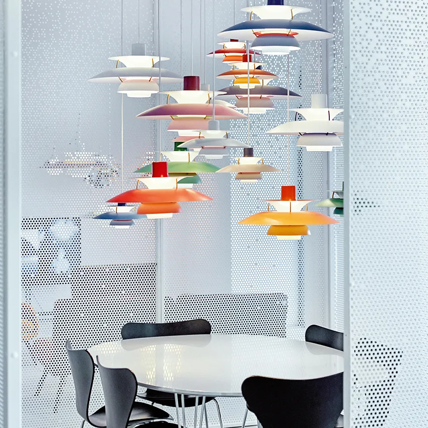 Suspension PH 5, Ø300, Bleu Louis Poulsen