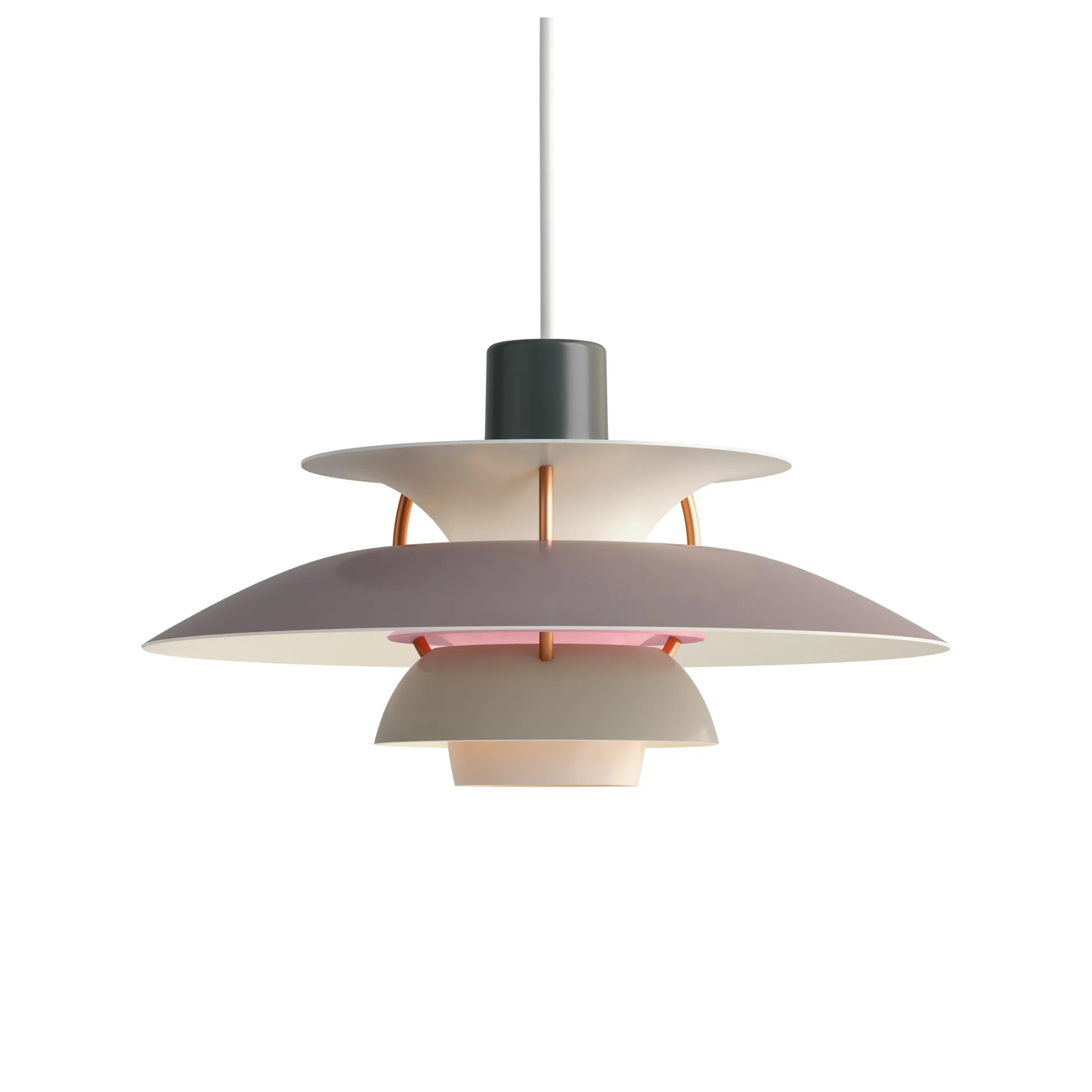Suspension PH 5, Ø300, Gris Louis Poulsen