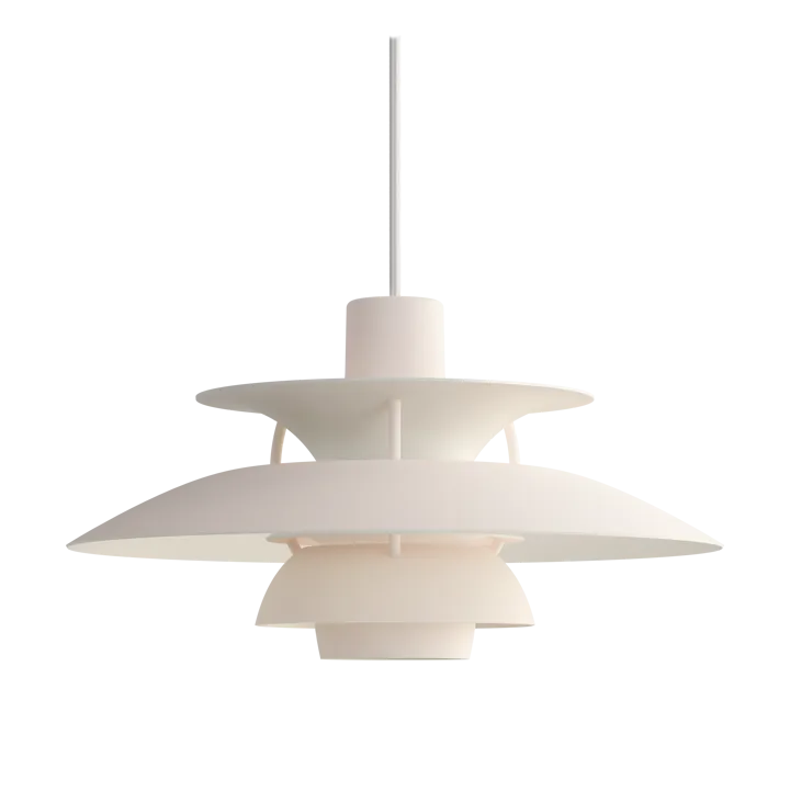 Suspension PH 5 - Ø300, Monochrom pale blush - Louis Poulsen