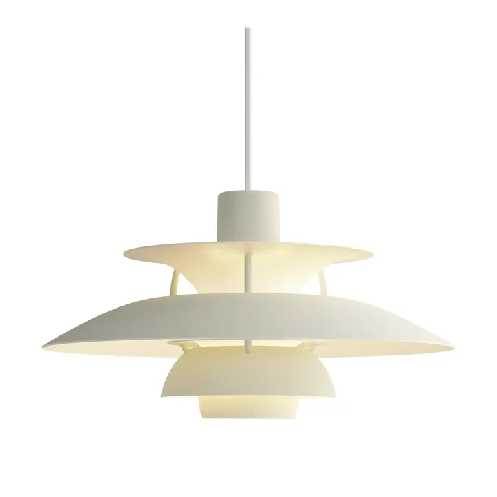 Suspension PH 5 - Ø300, Monochrom pale pewter - Louis Poulsen