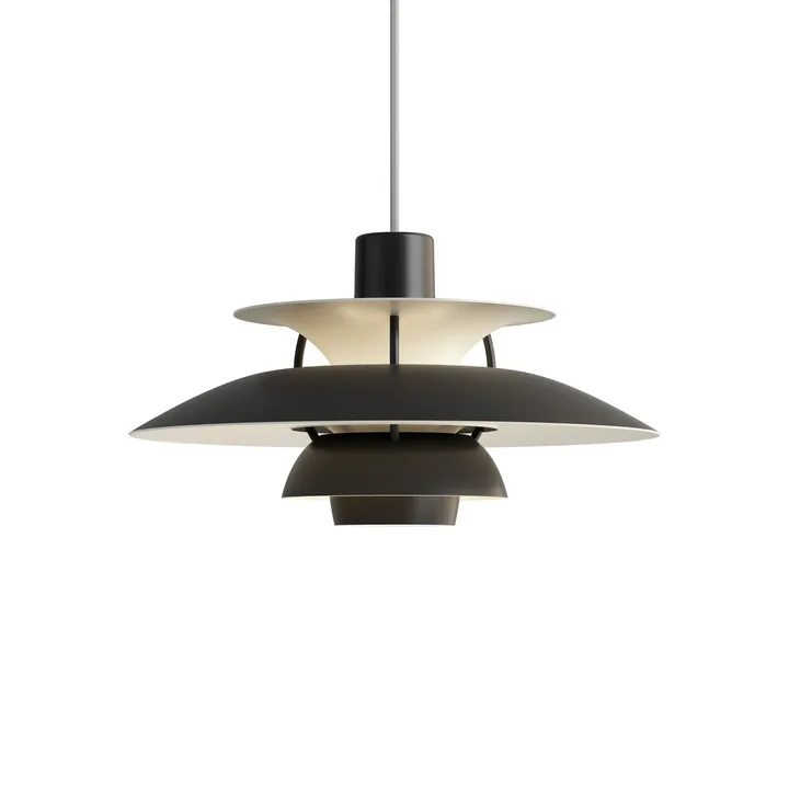Suspension PH 5 - Ø300, Noir - Louis Poulsen