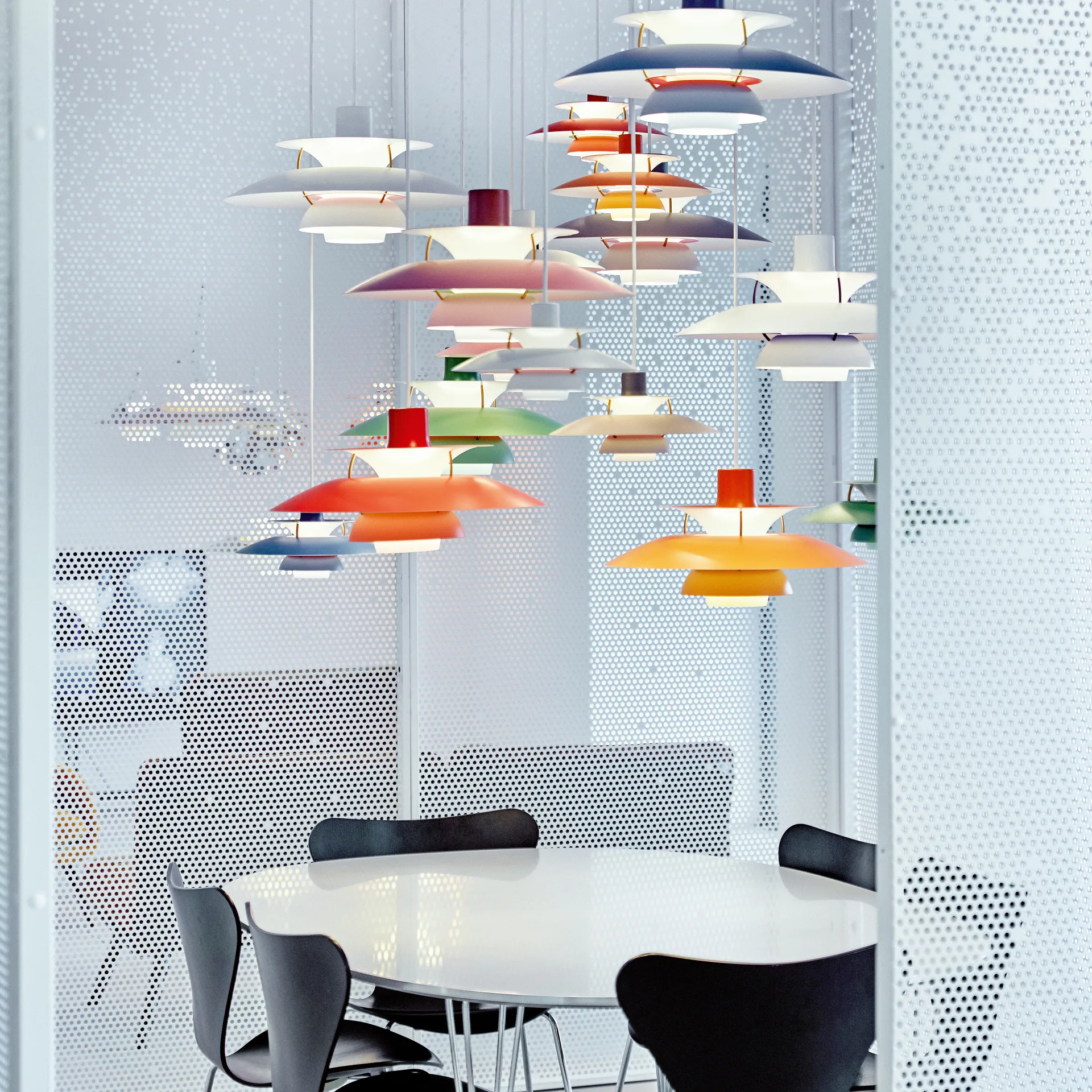 Suspension PH 5, Ø300, Orange Louis Poulsen