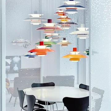 Suspension PH 5 - Ø300, Orange - Louis Poulsen