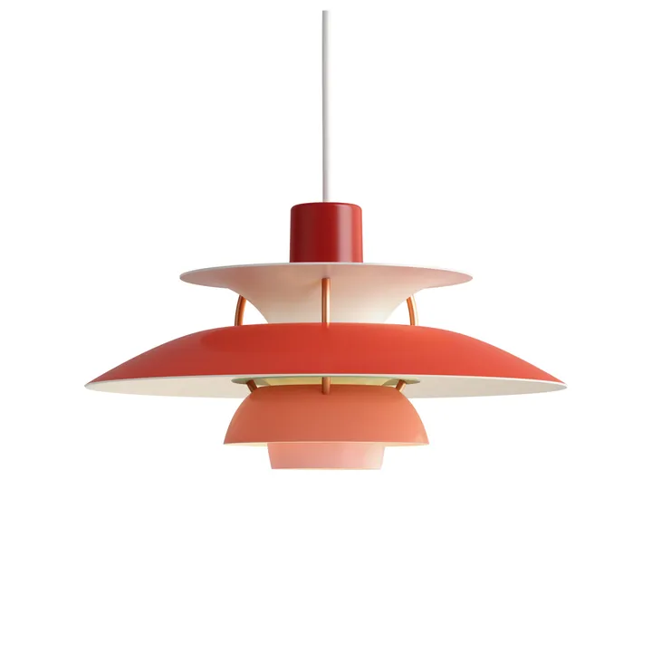 Suspension PH 5 - Ø300, Rouge - Louis Poulsen