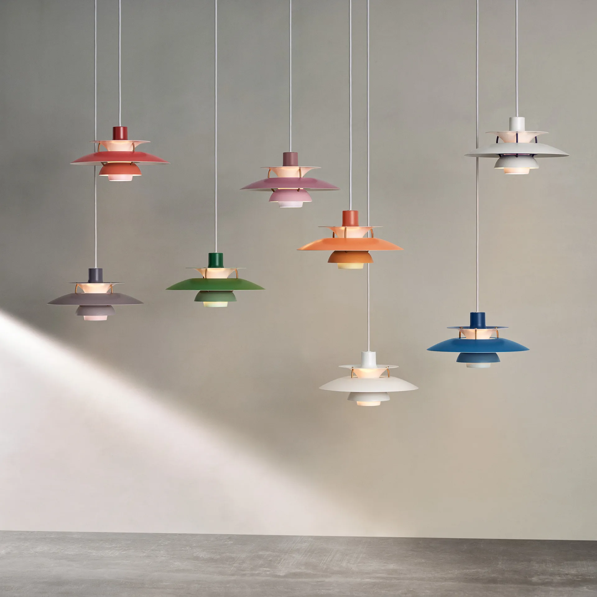 Suspension PH 5, Ø300, Vert Louis Poulsen