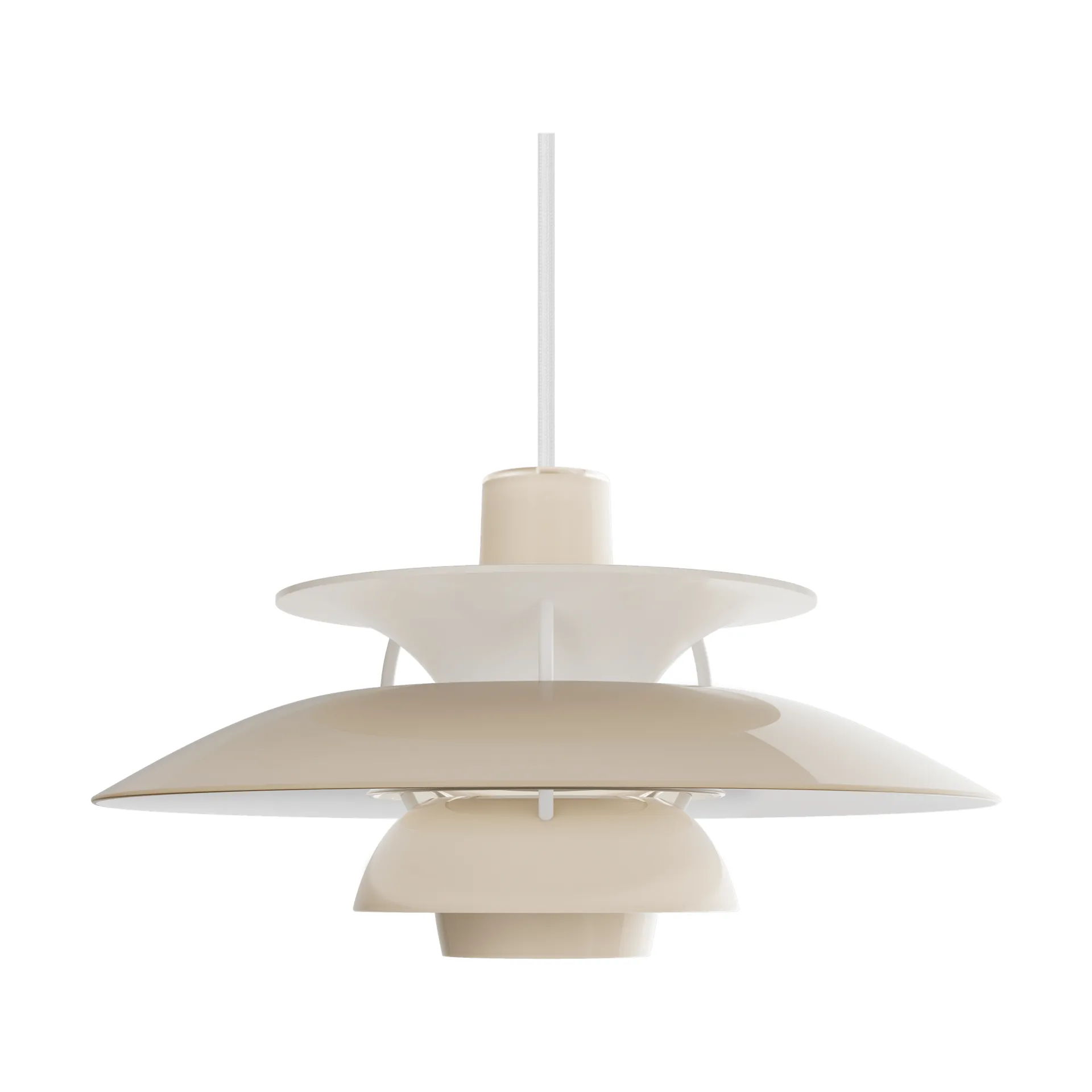 Suspension PH 5 Ø32 cm, Opal beige Louis Poulsen