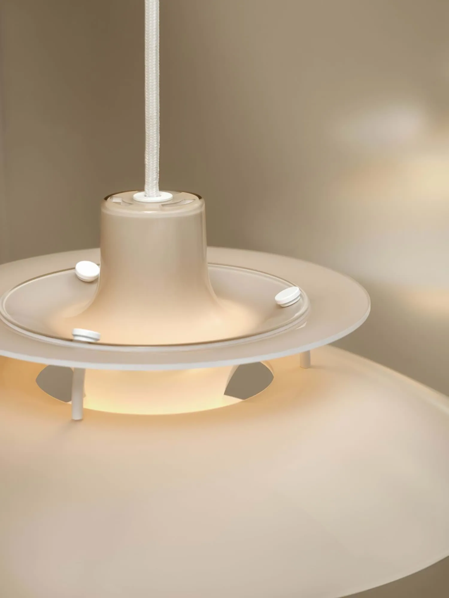 Suspension PH 5 Ø32 cm, Opal beige Louis Poulsen