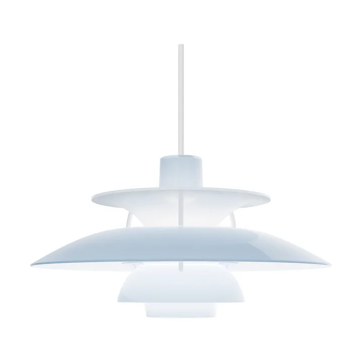 Suspension PH 5 Ø32 cm - Opal pale blue - Louis Poulsen