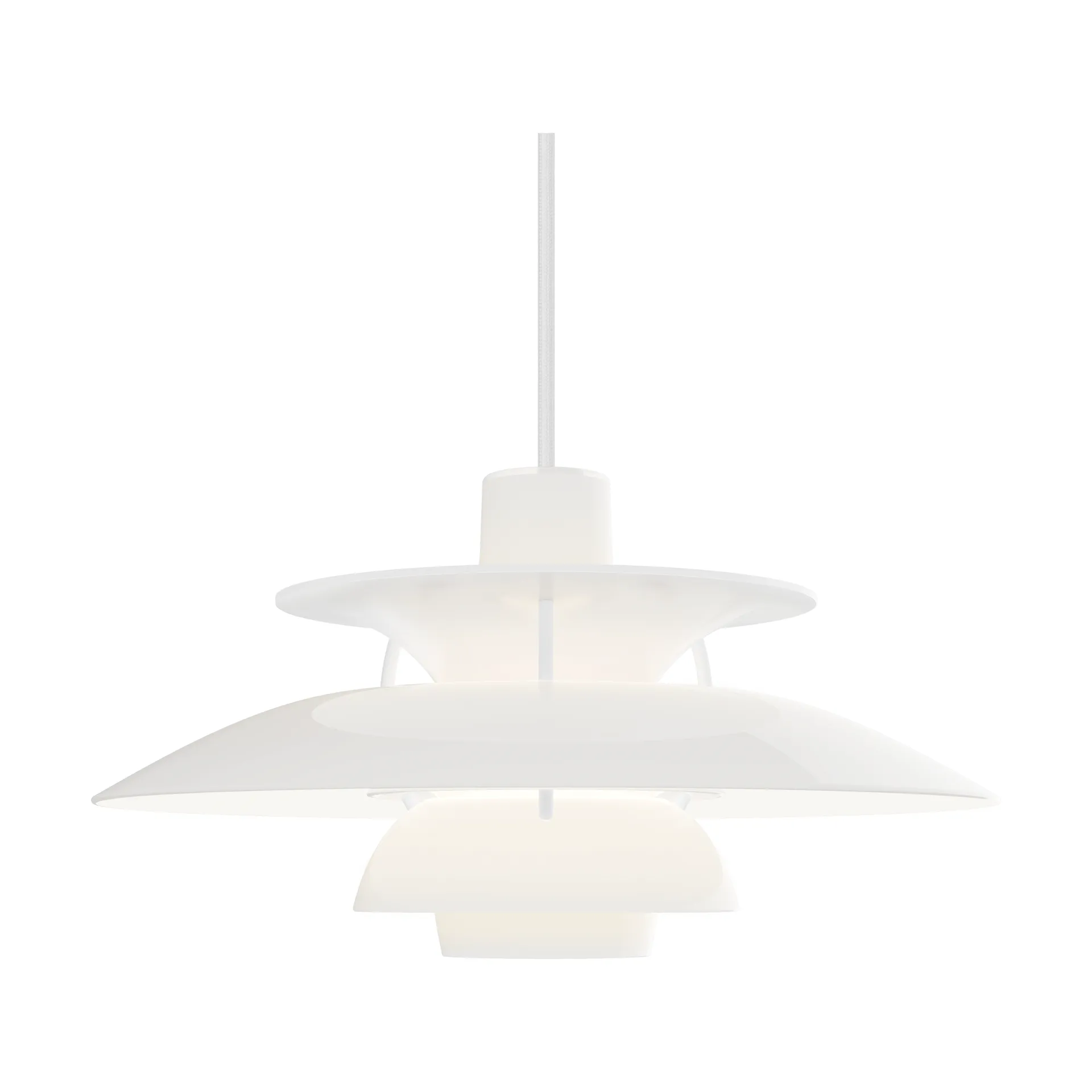 Suspension PH 5, Ø320, Opal white Louis Poulsen