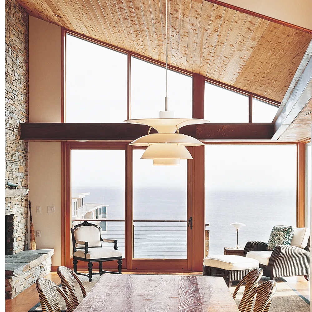 Suspension PH 5-4½, Blanc, led Louis Poulsen