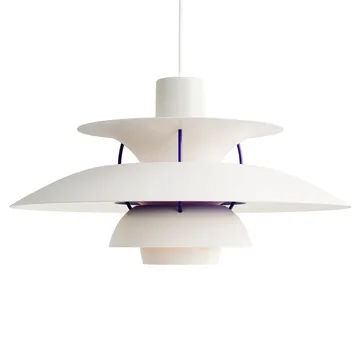 Suspension PH 5 - Ø500, Blanc classique - Louis Poulsen