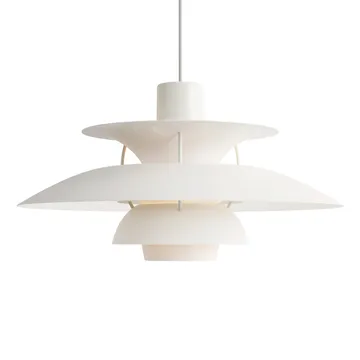 Suspension PH 5 - Ø500, Blanc - Louis Poulsen