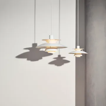 Suspension PH 5 - Ø500, Blanc - Louis Poulsen