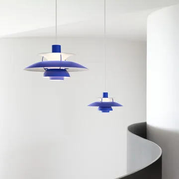 Suspension PH 5 - Ø500, Bleu - Louis Poulsen